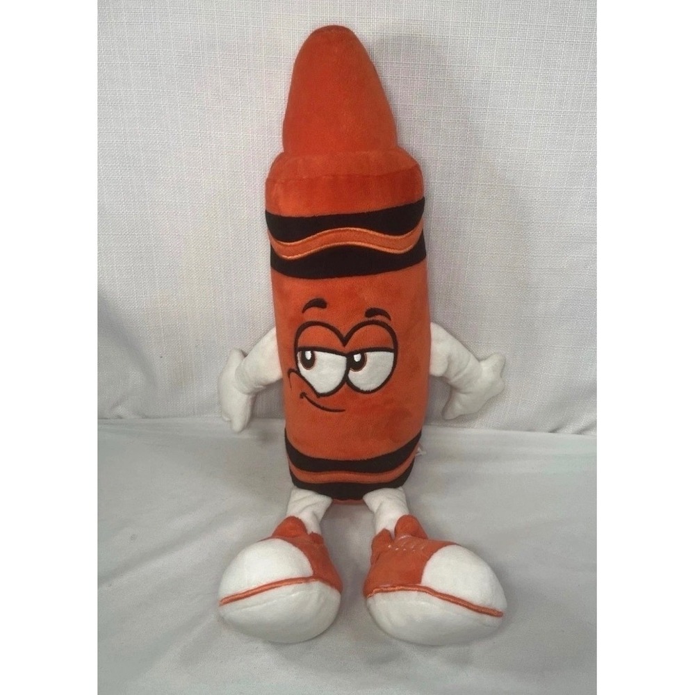 Crayola Experience Radical Red Crayon Plush Stuffed Toy Character 16 Inch